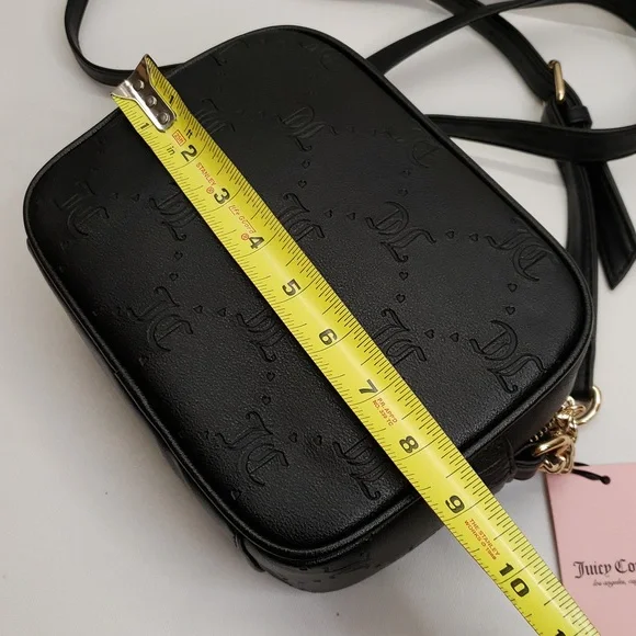 NWT Juicy Couture Liquorice Only You N Me Camera Crossbody Bag - Picture 11 of 17